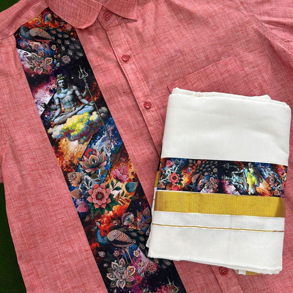Digital print Pink Shirt