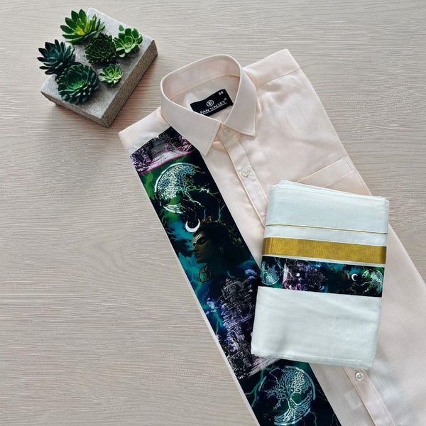 Digital print White Shirt