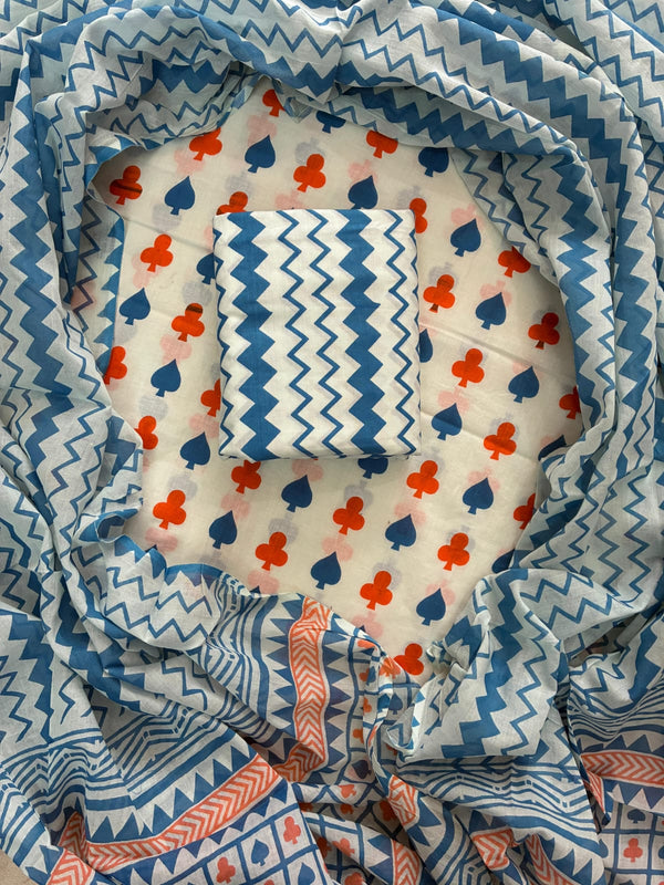 Churidar Material Set Multicolor