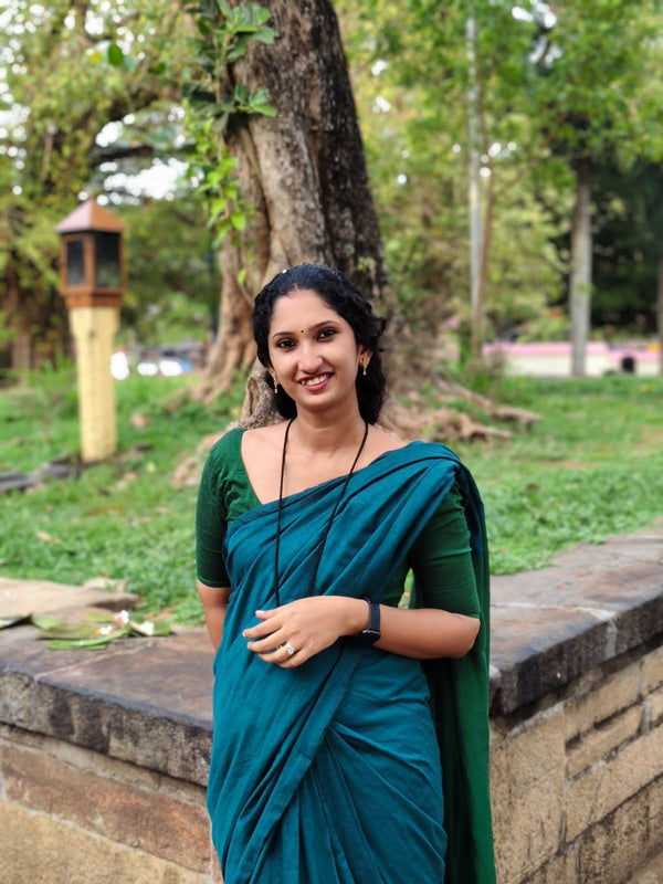 Khadi cotton Saree Shiva