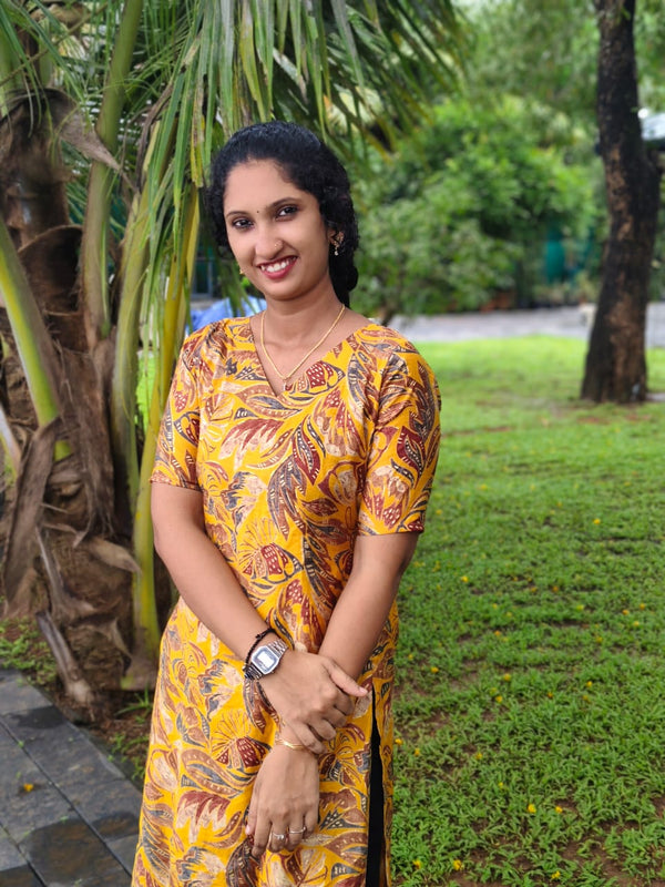 Mustard Kurti