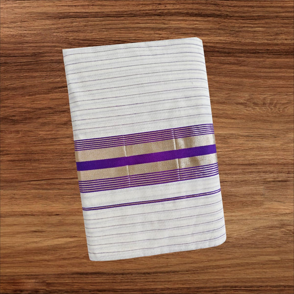 Lines Cotton Set saree