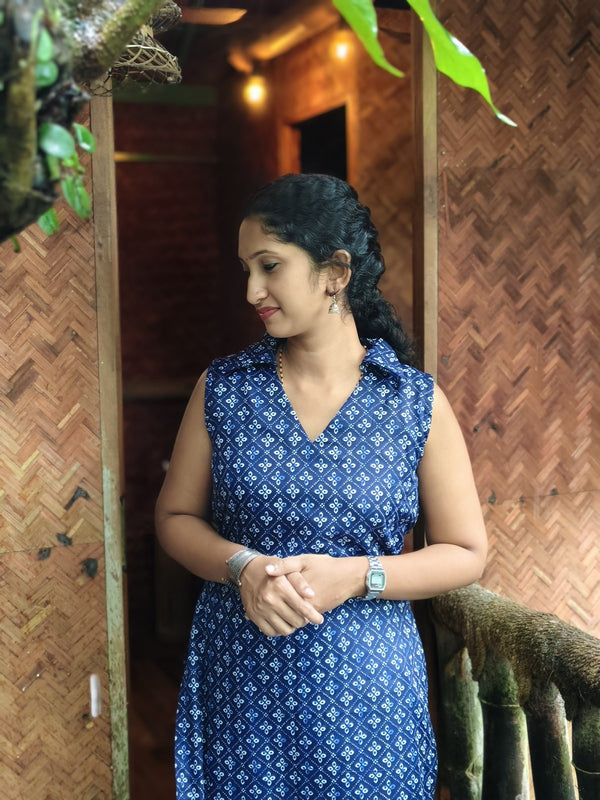 Blue Bliss Kurti