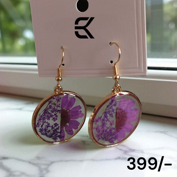 Lavender Earrings
