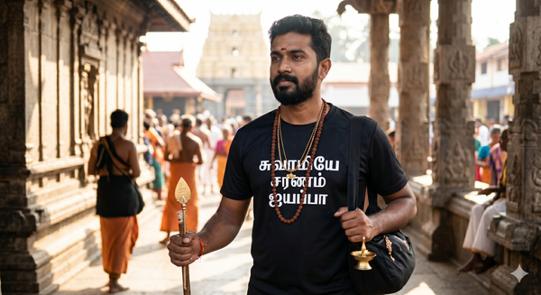 Swami Ayyappa T-shirt (Tamil)