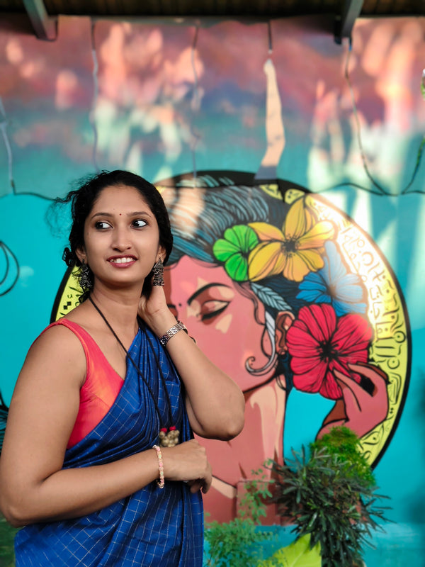 Slub Cotton Saree Raagam