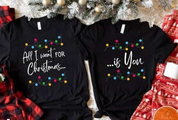 Xmas Couple Tshirt